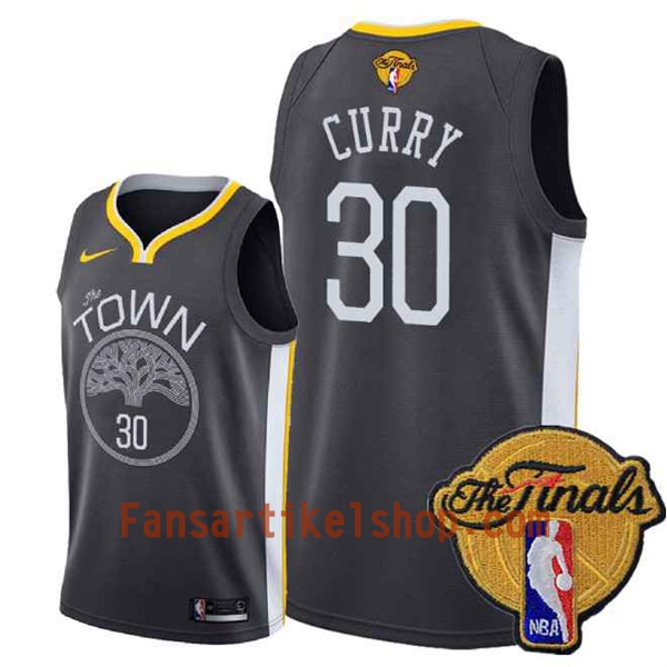 NBA Golden State Warriors Trikot Stephen Curry 30 Black Town 2018 NBA Finals Patch Nike Swingman - Herren NBA Golden State Warriors Trikot Stephen Curry 30 Black Town 2018 NBA Finals Patch Nike Swingman - Herren